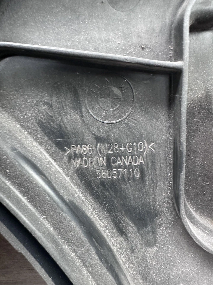 BMW X5 X6 M 2010-2013 3.5-5.0 motor radiador ventilador de refrigeración montaje motor OEM Foto 4 de 4