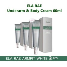 3 PCS. ELA RAE Armpits Underarm White Body Cream Skin Care Black Elbows Smooth