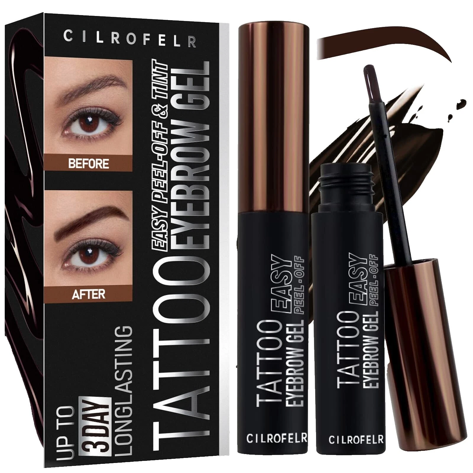 Gel Brown Eyebrow Liners & Definition Bulk