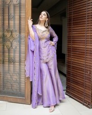 Pakistani Dress Salwar Kameez Ready To Wear Suits Indian Wedding Party 3 Piece M