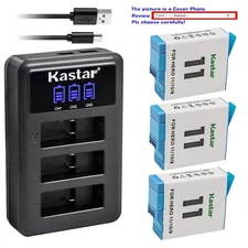 Kastar Battery Triple Charger for GoPro HERO11 HERO 11 GoPro ADDBD-211 Battery