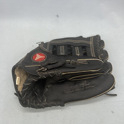 Regent Pro Lock Baseball Glove Web RHT 12'' Black  Leather Made In Korea Vintage