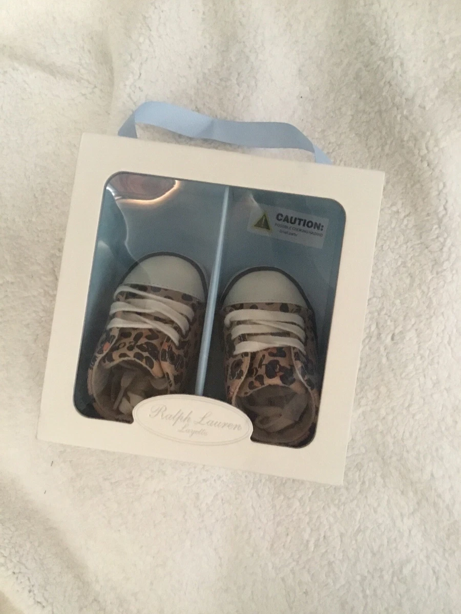 Leopard print baby clearance booties