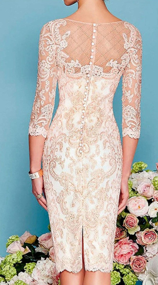 Gina Bacconi Occasion Pieces Short Satin Mother Of The Bride