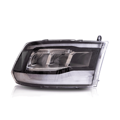 Fit Dodge RAM 1500 2500 3500 2009-2018 LED Headlights DRL w/Dynamic Left+Right - Picture 3 of 16