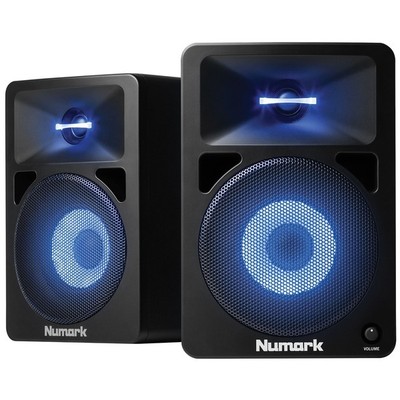 dj speakers with lights