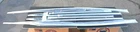 56 1956 CHEVY BELAIR NEW TRIM MOLDINGS 12 PIECES FULLY POLISHED, no clips