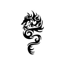 Dragon Mystery - Vinyl Decal Sticker for Wall, Car, iPhone, iPad, Laptop, Bike