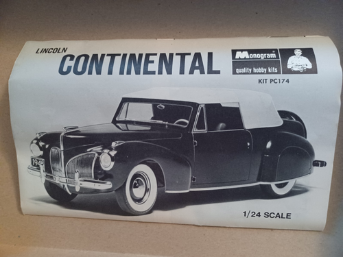 LINCOLN CONTINENTAL Monogram MODEL 1941 CABRIOLET 1/24 PC174*300 1967 - Picture 9 of 21