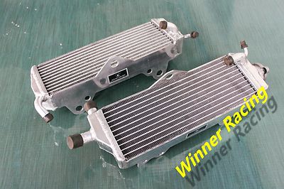 Fit Honda CR500R CR 500 R 1989 Aluminum Radiator 40mm R&L | eBay