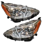 For Toyota Prius C 2012 2013 2014 Right +Left Headlight Halogen Headlamp USA