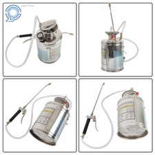With 3FT Reinforced Hose Stainless Steel Sprayer 4 L Garden Sprayer 1 Gallon