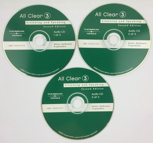 All Clear by Helen Kalkstein Fragiadakis 2006 Audio CD Second edition 3 CD Set - Picture 3 of 3