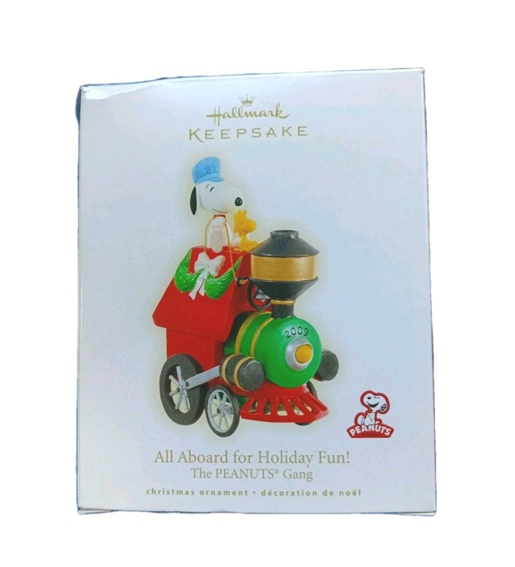 Vintage Hallmark Keepsake "All Aboard for Holiday Fun" New In Original Box!