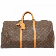 Louis Vuitton Monogram Keepall 60 Boston Bag M41422 Brown Men's/Wo... GZl1fpzl