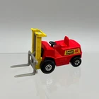 Vintage 1972 Matchbox Superfast No. 15 Fork Lift Truck Lesney Red Die-Cast Toy