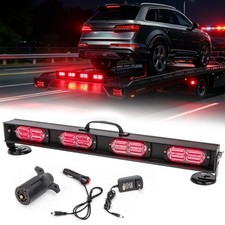 22 Wireless Led Tow Light Bar Tow Trailer Wrecker Beacon Response 7-pin Round 22 Wireless Led Tow Light Bar Tow Trailer Wrecker Beacon Response 7-pin Round