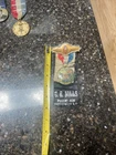 G E Mills Post 491 NEW YORK GAR CIVIL WAR  GRAND ARMY REPUBLIC MEDAL W RIBBON