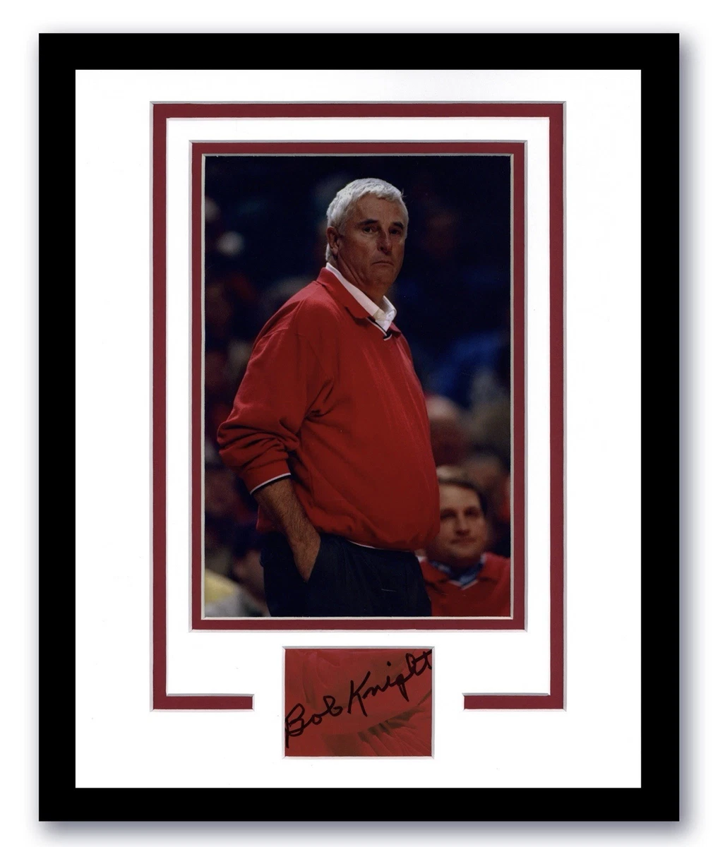 Bob Knight Autograph In Ncaa Basketball Autographed Items for sale