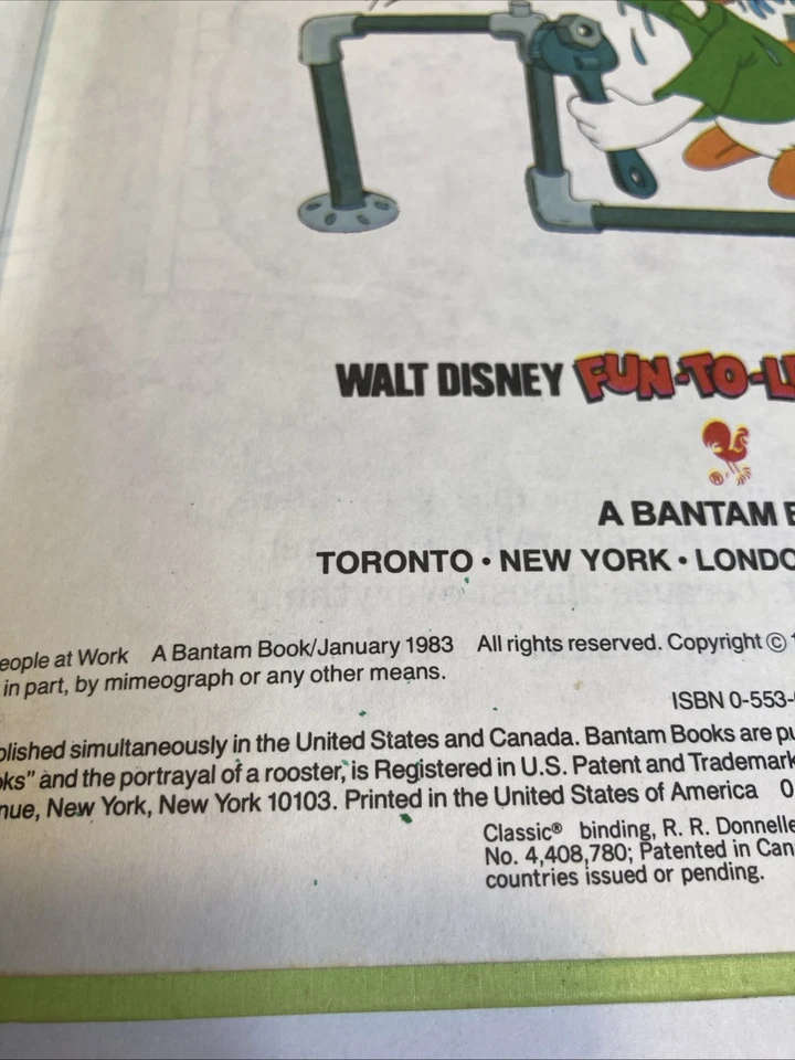 Walt Disney Fun-To-Learn Library Disney Books COMPLETE SET 1-19 Vintage 1983 - Image 3 of 3