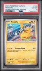 2024 POKEMON SVP EN-SV BLACK STAR PROMO WORLD CHAMPIONSHIPS #190 PIKACHU PSA 6