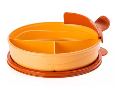 Tupperware TupperCare  Kinderteller Babyteller Orange