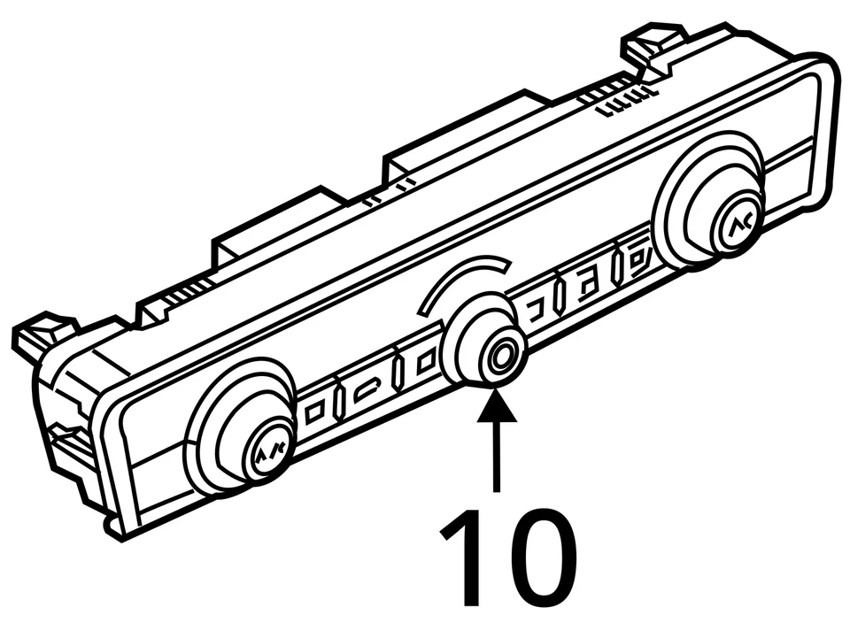 温度控制 双区 Climatronic 适合 15-17 奥迪 S3 6780527 — 第 4/4 张图片