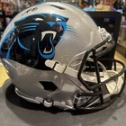Tetairoa McMillan Panthers Fanatics authentic full size football signed helmet!!