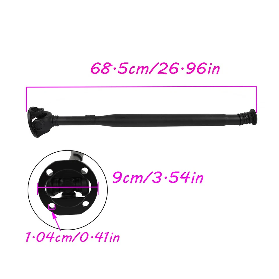 Eje de transmisión delantero 3,5 L 3,0 L 2044106701 para Mercedes-Benz C300 E350 2008-2014 Foto 2 de 4