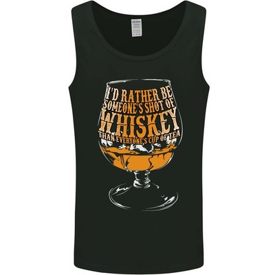 Id Rather Be Someones Whiskey Lustig Herren Tank Top