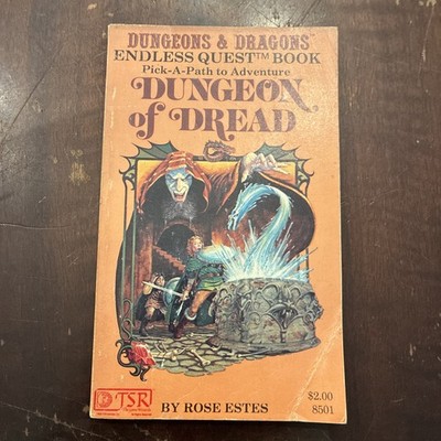 Dungeon of Dread (An Endless Quest Book Pick A Path Dungeons and Dragons 1982