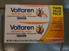 VOLTAREN for Arthritis Pain - 7.06 OZ. - TWIN  3.53 oz. VALUE PACK