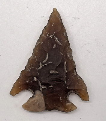 Authentic Texas Marcos Arrowhead 2  Flint Point Real County Find Artifact