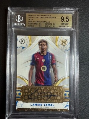 2024-25 Topps Reverence Uefa Club Competitions - Autographs Lamine