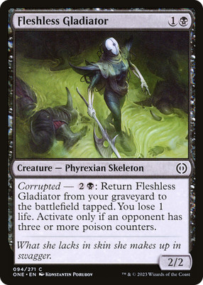 Fleshless Gladiator #94 (LP) Phyrexia All Will Be One ONE Magic MTG
