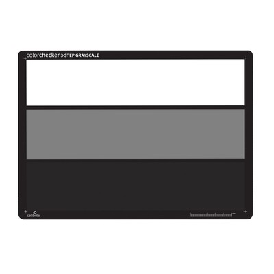 Calibrite ColorChecker 3-Step Grayscale CCGS