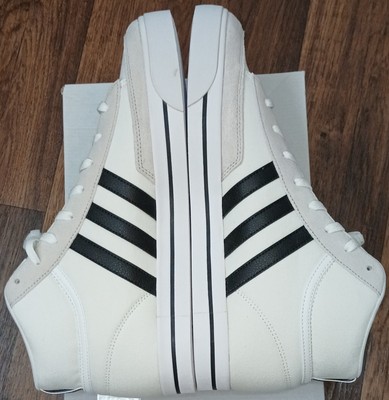 Adidas Retrovulc Mid Mens 13 White Black Skate Shoes NEW Box  display picture 3