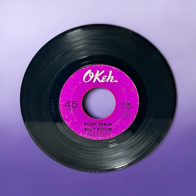 #ad NORTHERN SOUL 45 RPM BILLY BUTLER OKEH RECORDS quot; RIGHT TRACKquot; 1966 Vinyl $35.00