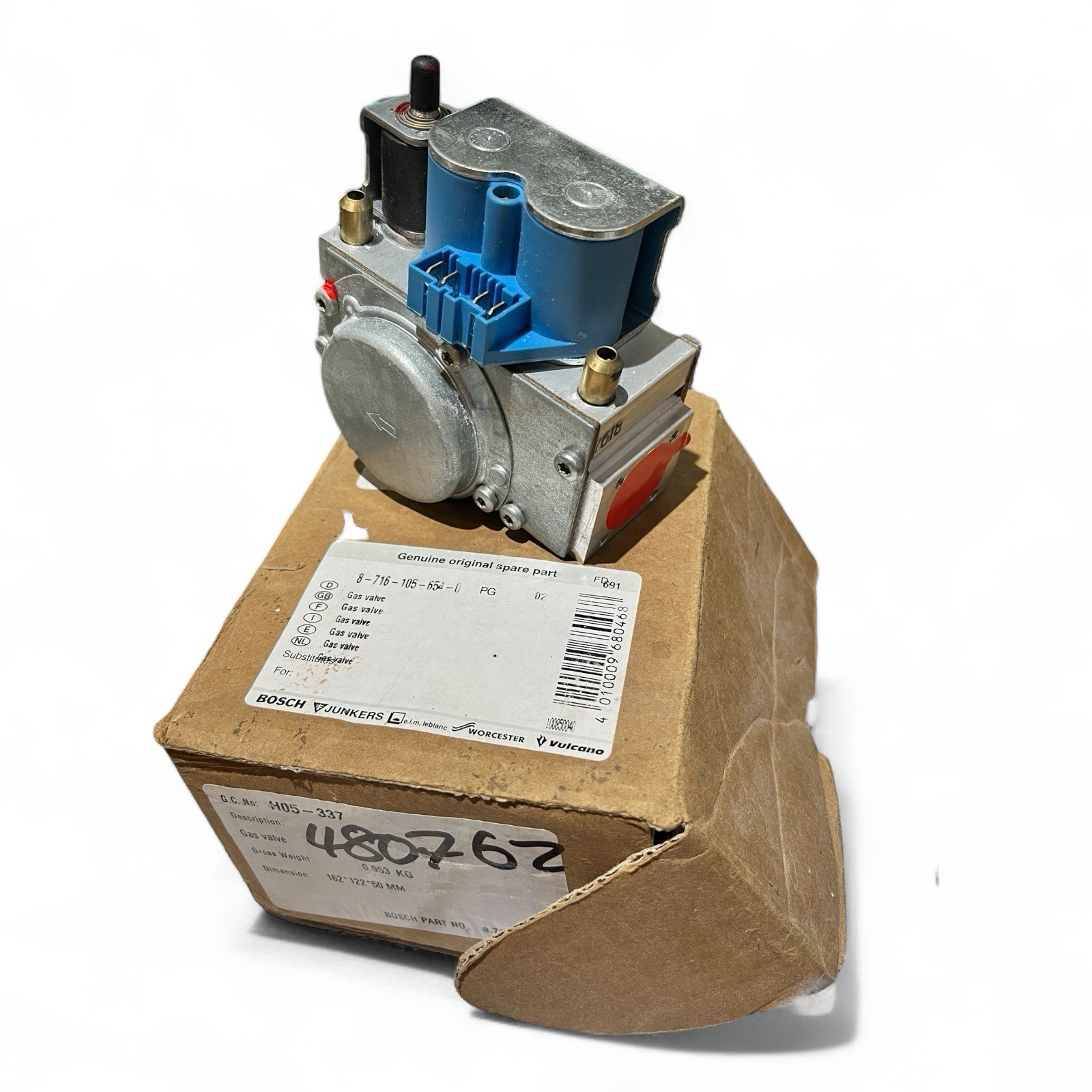 Worcester Junior 24i & 28i FSN NG Combi Gas Valve 87161056540 - NEW *FREE P&P*