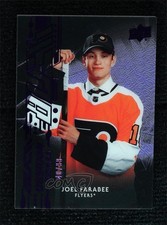 2019-20 SPx UD Black Obsidian Rookies Purple 40/99 Joel Farabee #R-JF k2t