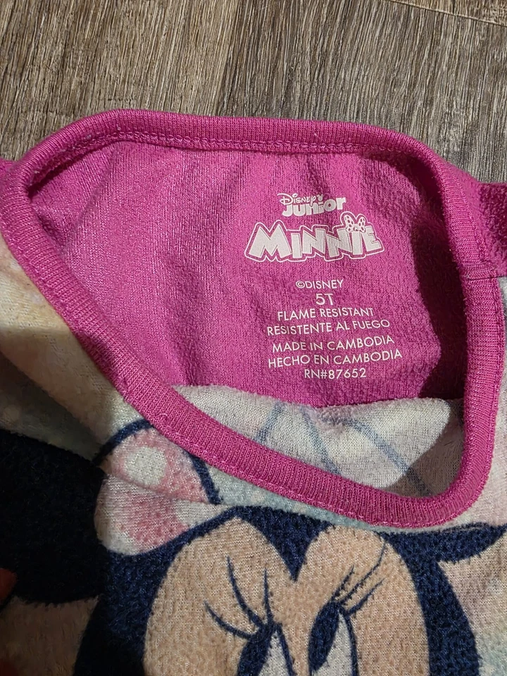 Girls Pajamas Disney Size 5t - Image 3 of 4