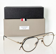 Brand New Authentic Thom Browne Eyeglasses TB 109 53 A Black TB 109