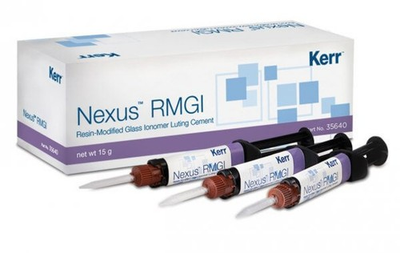 #ad KERR Nexus RMGI Resin Luting Cement Dental 35640 5g x 3 $149.99