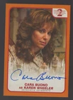 Cara Buono 2019 Topps Stranger Things Season 2 Autograph Card Auto Orange /99