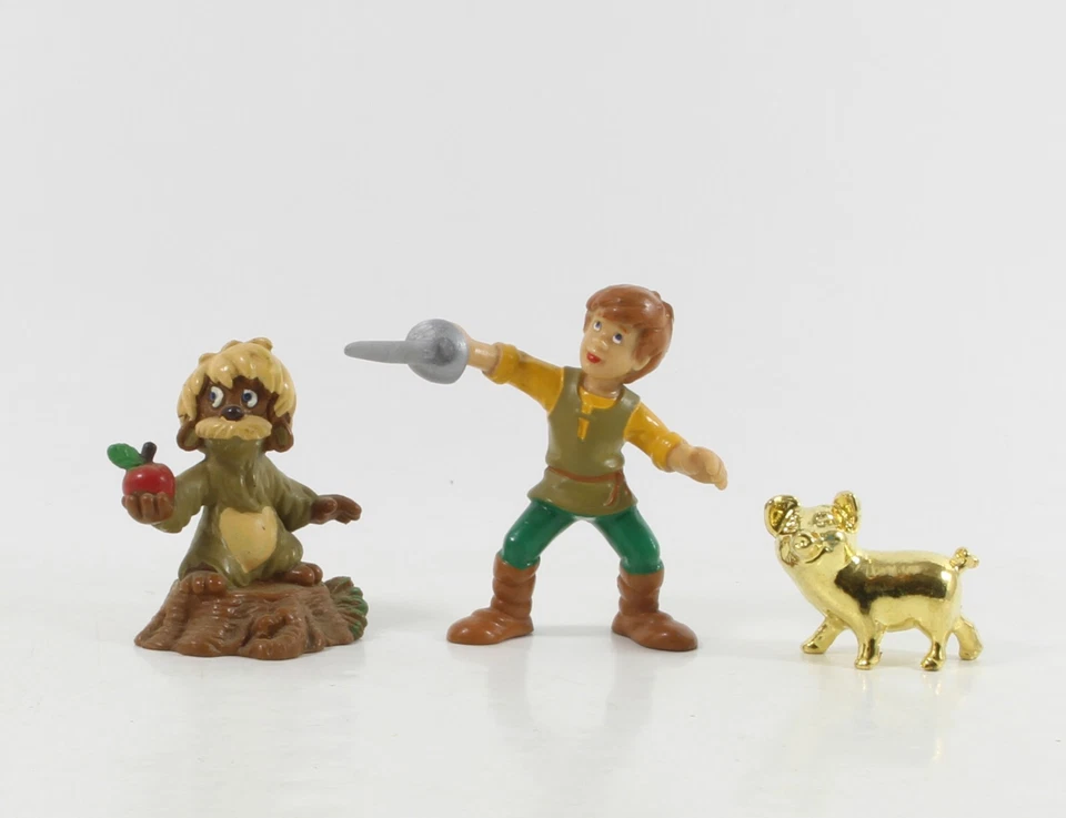 Taran und der Zauberkessel == Walt Disney 3 x Figuren Bully Bullyland