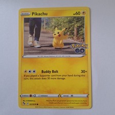 Pikachu Pokemon Go Card - 27/78