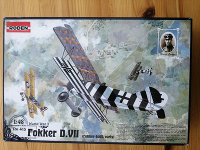 1/48 Roden,  Fokker D.VII (Fok),   Best.-Nr 415