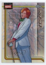 2026 Topps Chrome Marvel Comics Storm's Lightning Refractor Arcade #104 rw9