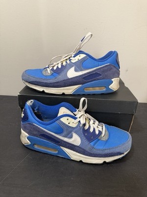 Size 11.5 - Nike Air Max 90 SE First Use Pack - Signal Blue