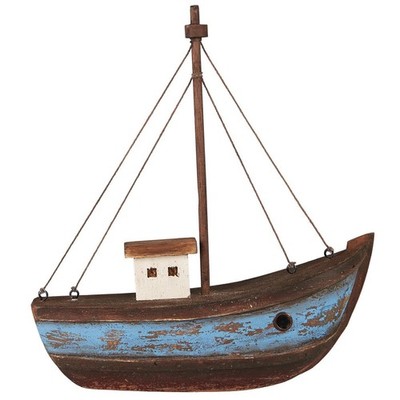 Schiff weißes Haus Nautico groß von Ib Laursen